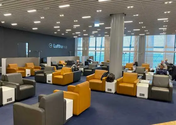 Lufthansa Business Lounge Heathrow