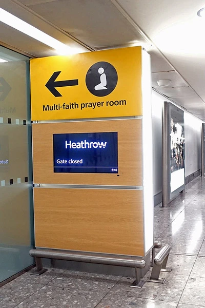 Heathrow Prayer Room & Worship Areas